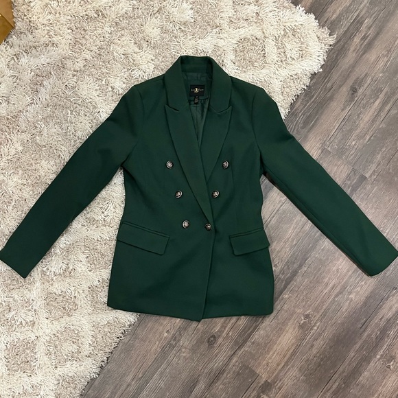 St Patrick’s Day Green Jules & Leopold Women's Double Breasted Blazer Small - Picture 1 of 4